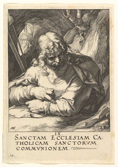 San Giacomo il Minore, da Cristo, gli Apostoli e San Paolo con il Credo da Hendrik Goltzius