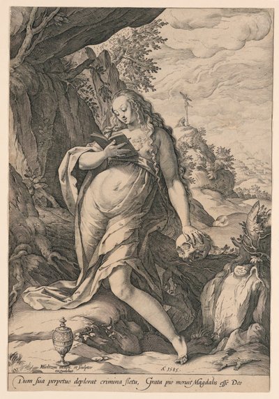 Santa Maria Maddalena Penitente da Hendrik Goltzius
