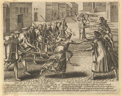 Gli abusi della legge, Tavola 7 da Hendrik Goltzius