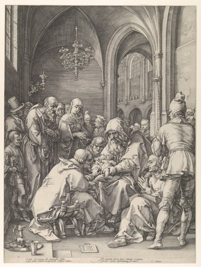 La circoncisione da Hendrik Goltzius