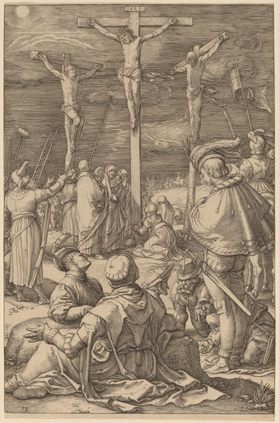 La crocifissione da Hendrik Goltzius