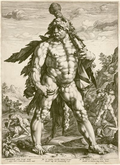 Il Grande Ercole da Hendrik Goltzius