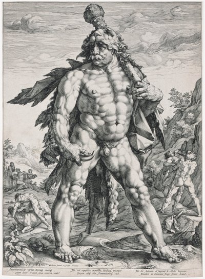 Il Grande Ercole da Hendrik Goltzius