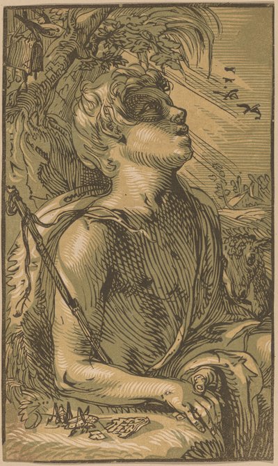 Il Giovane San Giovanni Battista da Hendrik Goltzius