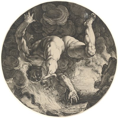 Issione da Hendrik Goltzius after Cornelis Cornelisz van Haarlem