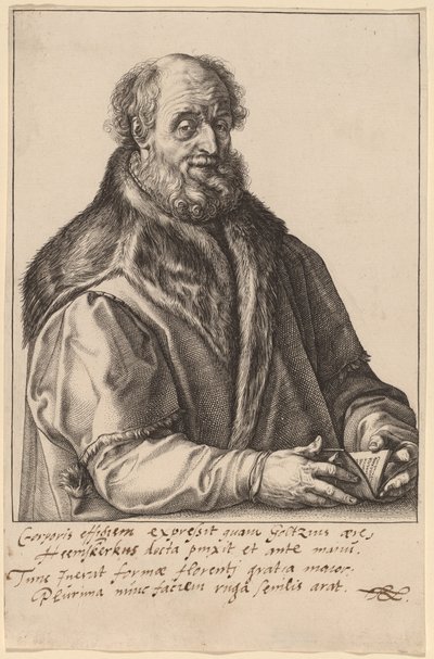 Johannes Zurenus (Jan van Zuren) da Hendrik Goltzius after Maerten van Heemskerck