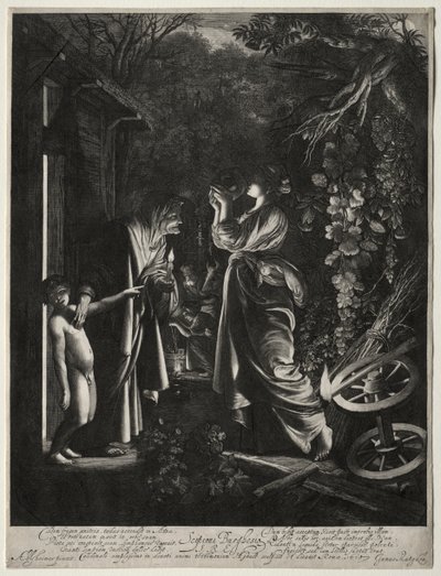 La derisione di Cerere da Hendrik Goudt