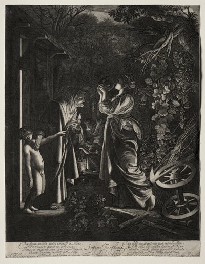 La derisione di Cerere da Hendrik Goudt
