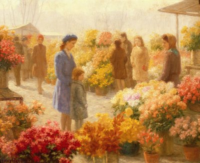 Mercato dei Fiori da Hendrik Heyligers
