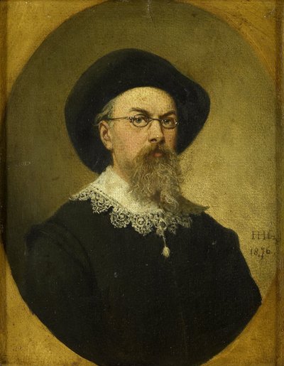 Autoritratto da Hendrik Hollander Cz.