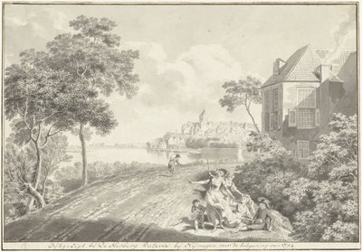 Veduta di Nimega da Hendrik Hoogers