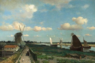 Trekvliet, 1870 da Hendrik Johannes Weissenbruch