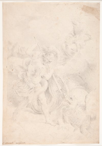 San Giorgio combatte il drago da Hendrik Krock