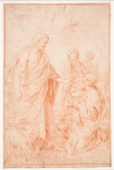 Cristo consegna le chiavi a San Pietro da Hendrik Krock