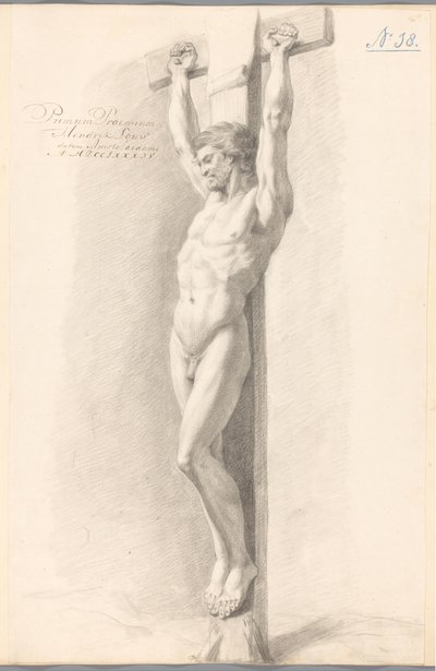 Cristo sulla croce (1° premio 1784) da Hendrik Louw