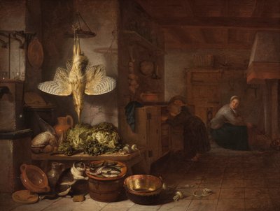 Una cucina da Hendrik Martensz. Sorgh