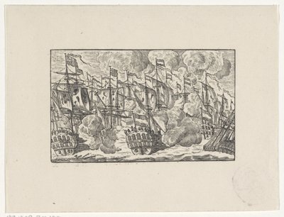 Battaglia di Dogger Bank del 5 agosto 1781 da Hendrik Numan