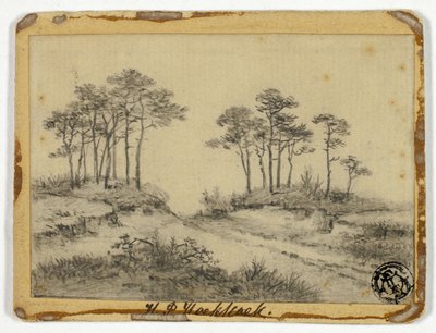Sentiero tra gli Alberi da Hendrik Pieter Koekkoek
