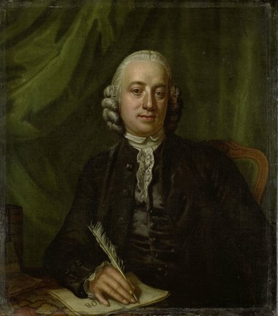 Ritratto di Pieter Meijer, editore e libraio ad Amsterdam da Hendrik Pothoven (attributed to)