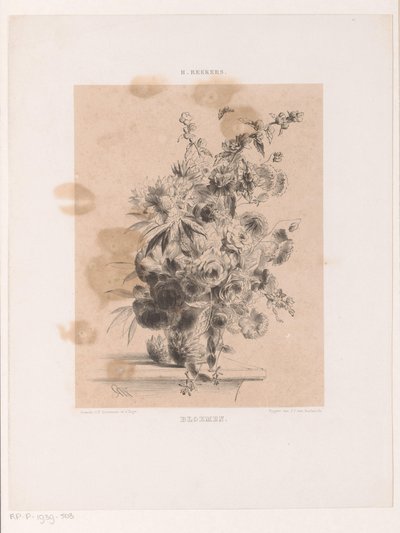 Composizione floreale da Hendrik Reekers