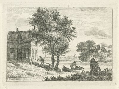 Veduta del fiume da Hendrik Roosing