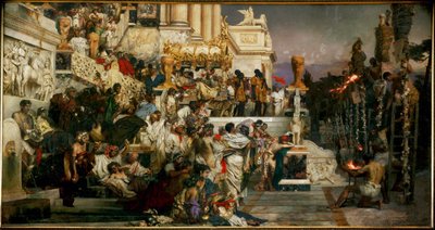 Le torce di Nerone da Hendrik Siemiradzki