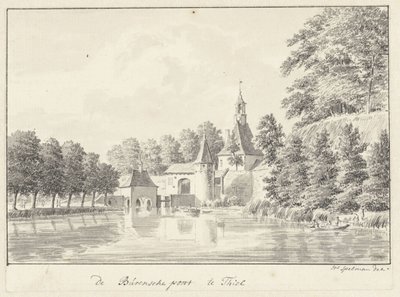 La porta di Buren a Tiel da Hendrik Spilman