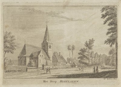 Veduta di Hoevelaken (titolo sull