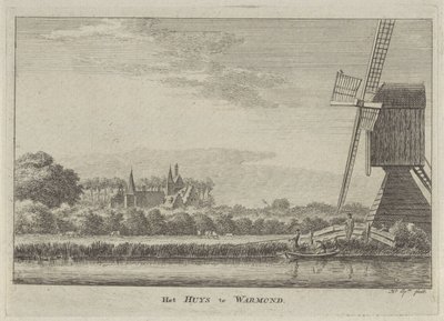 Veduta di Casa Warmond da Hendrik Spilman
