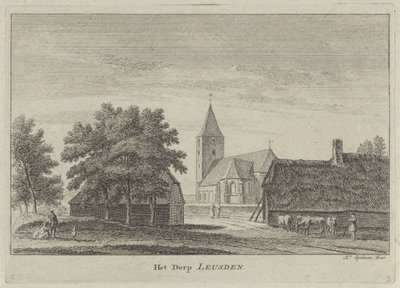 Veduta di Leusden da Hendrik Spilman