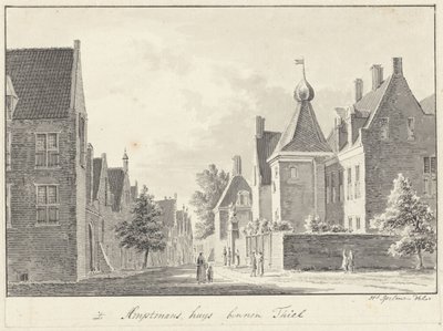 La casa del magistrato a Tiel da Hendrik Spilman