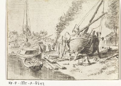 Cantiere navale A da Hendrik Spilman