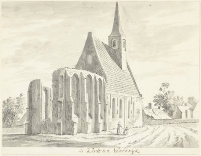 Veduta della Chiesa Bianca a Noordwijkerhout da Hendrik Tavenier