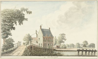 Locanda de Voetangel sul canale di Utrecht da Hendrik Tavenier