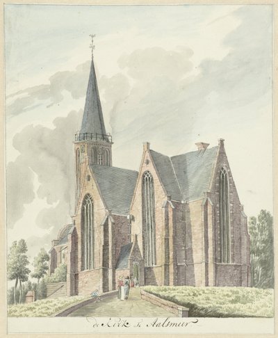 Chiesa di Aalsmeer da Hendrik Tavenier