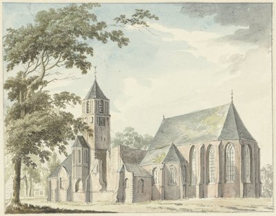 Chiesa a Warmond da Hendrik Tavenier
