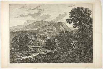 Paesaggio romano da Hendrik Voogd