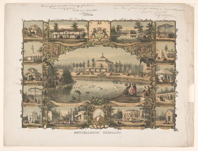 Vedute dello zoo di Rotterdam da Hendrik Wilhelmus Last