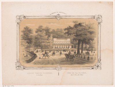 Società nella Haarlemmerhout a Haarlem da Hendrik Wilhelmus Last