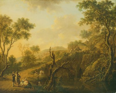 Paesaggio Italiano da Hendrik Willem Schweickardt