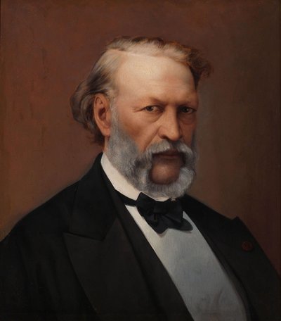 Ritratto di Hendrik Conscience da Hendrik de Pondt