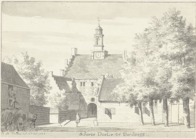La St. Jorisdoelen a Dordrecht da Hendrik de Winter