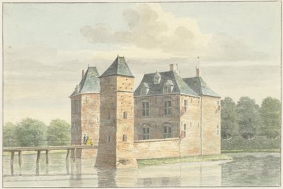Castello Moersbergen vicino a Doorn da Hendrik de Winter