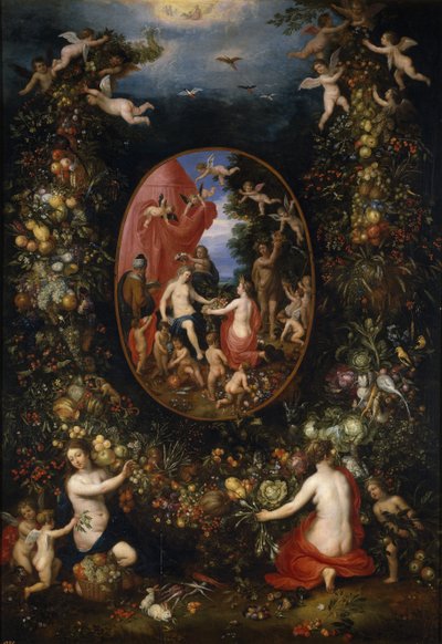Cibele e le stagioni, prima del 1618 da Hendrik van the Elder Balen