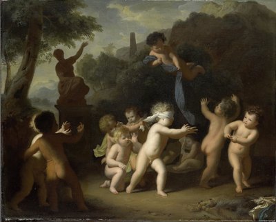Putti che giocano da Hendrik van Limborch