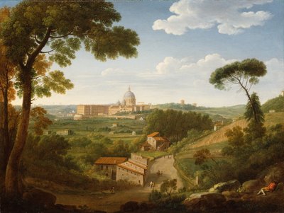 Il Vaticano da Monte Mario da Hendrik van Lint
