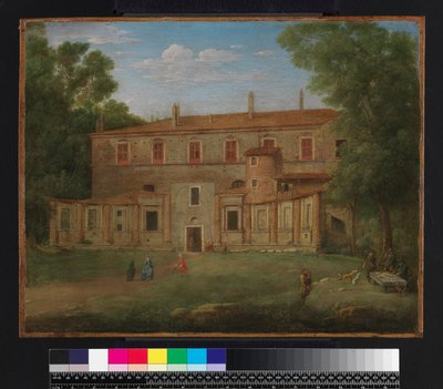 La Villa Madama, Roma, 1748 da Hendrik van Lint