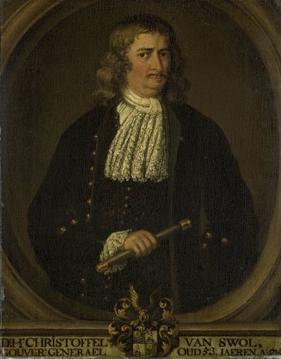 Ritratto di Christoffel van Swoll, Governatore Generale delle Indie Orientali Olandesi da Hendrik van den Bosch (copy after)
