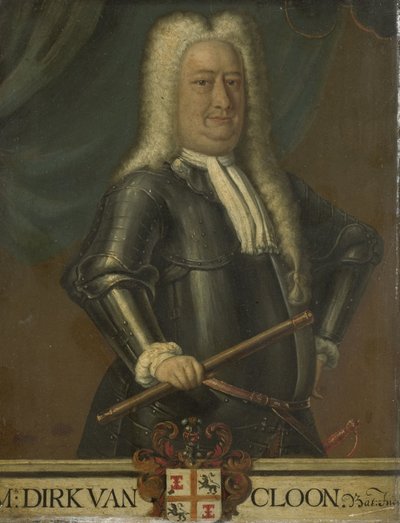 Ritratto di Dirk van Cloon, Governatore Generale delle Indie Orientali Olandesi da Hendrik van den Bosch (free after)