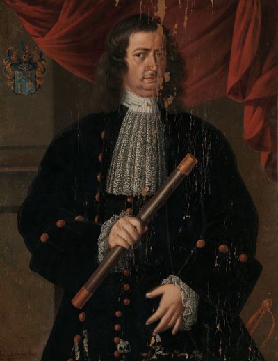 Ritratto di Christoffel van Swoll, Governatore Generale delle Indie Orientali Olandesi da Hendrik van den Bosch